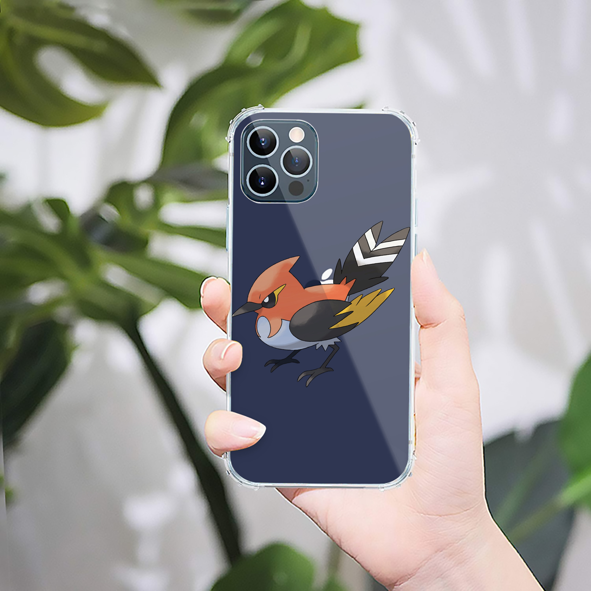 （画像用） ポケットモンスター Pokémon 【iPhone 12シリーズ対応】透明スマホケース（クリアソフトケース）
